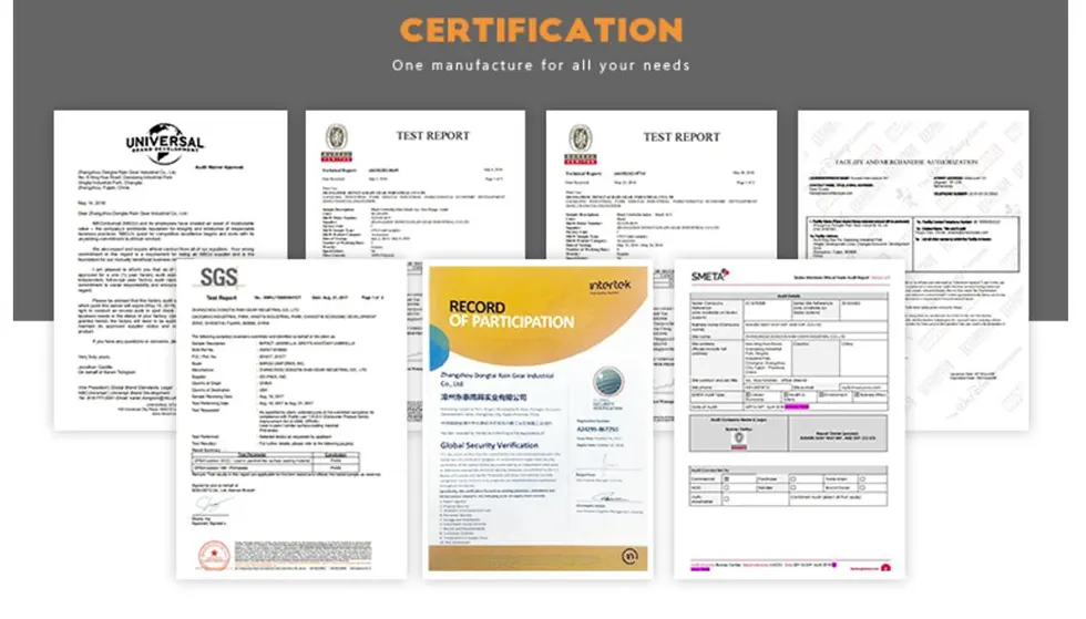 Umbrella with Reflective Strips